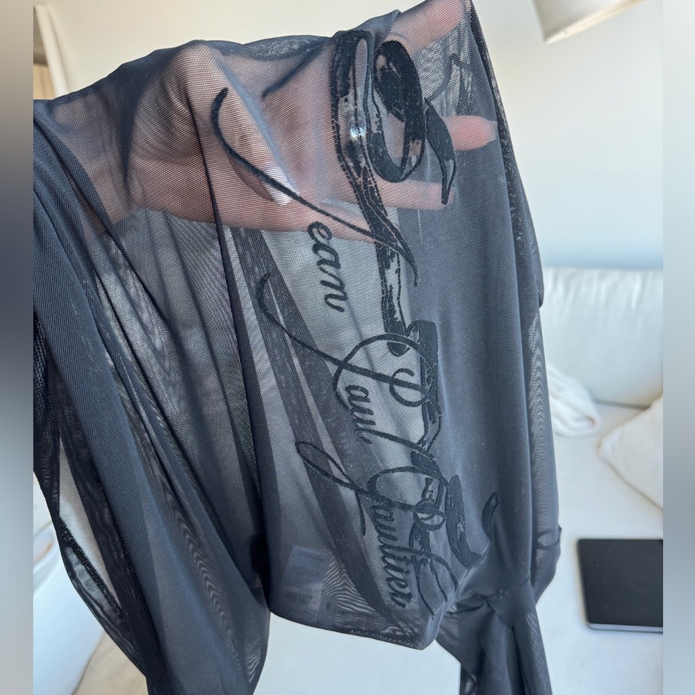 Jean Paul Gaultier Long Sleeve Mesh Shirt - Picture 3 of 6